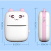 Compact mini printer for students and office use