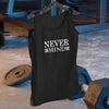 Black Fitness Tank Top for Gym Training