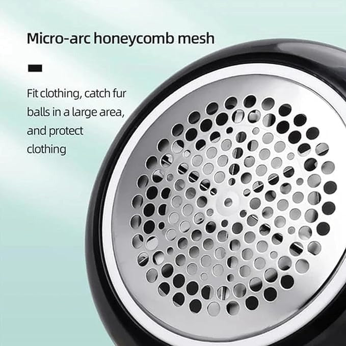 Electric Clothes Lint Remover with Stainless Steel Blades