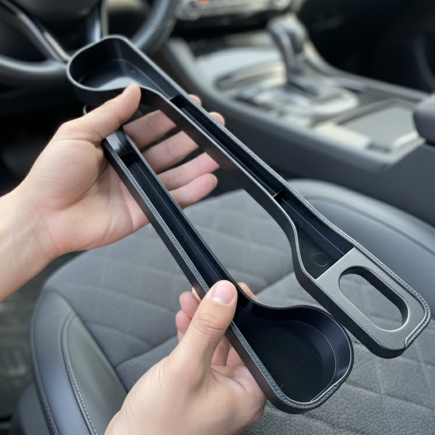 Premium Car Seat Gap Filler Organizer for Vehicle Interior