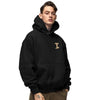 Imported Men's Pullover Hoodie with Soft French Fleece Fabric