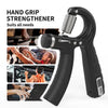 Adjustable Hand Gripper with Counter for Grip Strength Training