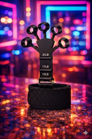 Silicone Gripster Grip Strengthener for Finger and Hand Exercise