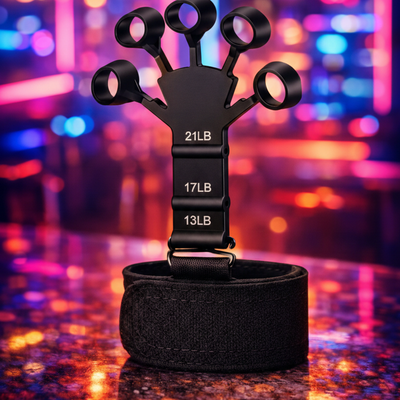 Silicone Gripster Grip Strengthener for Finger and Hand Exercise