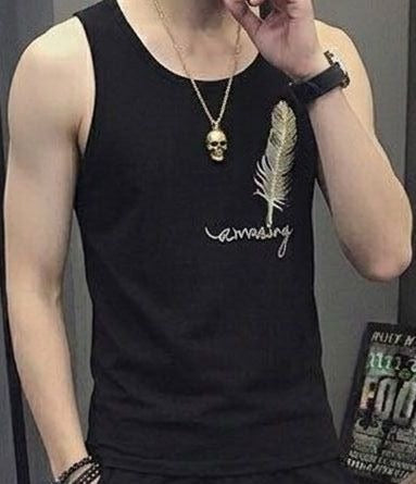 Premium Men's Sleeveless Summer Outfit with Matching Shorts