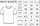 Half-sleeve shirt size chart with measurements in inches