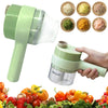 Portable Electric Vegetable Chopper for Fast Kitchen Food Preparation