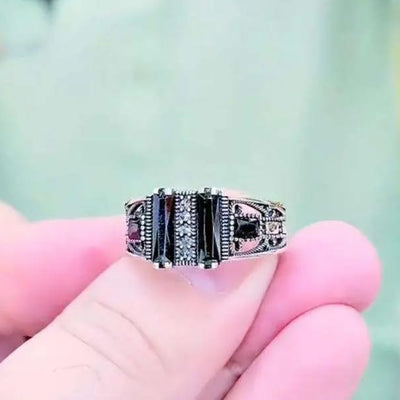 Turkish Design Ring for Men and Women with Elegant Vintage Style
