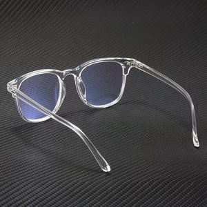 Transparent UV400 Blue Light Blocking Glasses for Men and Women