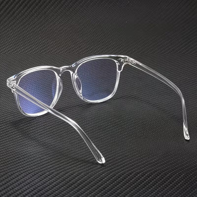 Transparent UV400 Blue Light Blocking Glasses for Men and Women