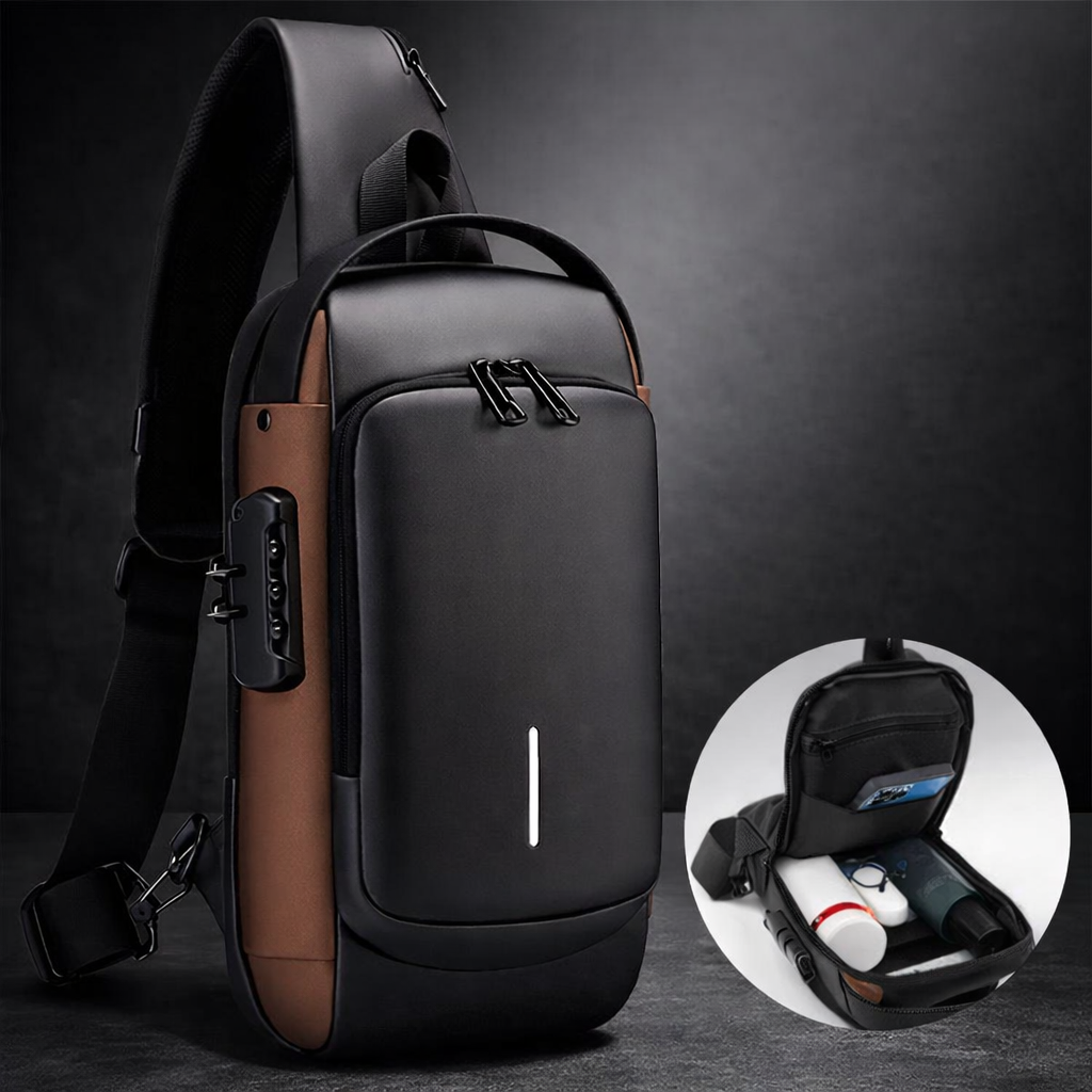 Secure Crossbody Chest Bag for Travel