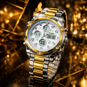 SKMEI 1389 Men's Digital Analog Business Watch
