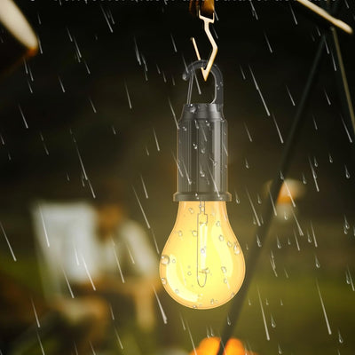 T01 Rechargeable Camping Bulb 3 Gear Vintage LED Emergency Lamp