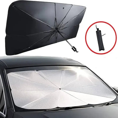 Foldable Car Windshield Sunshade Umbrella for UV Protection