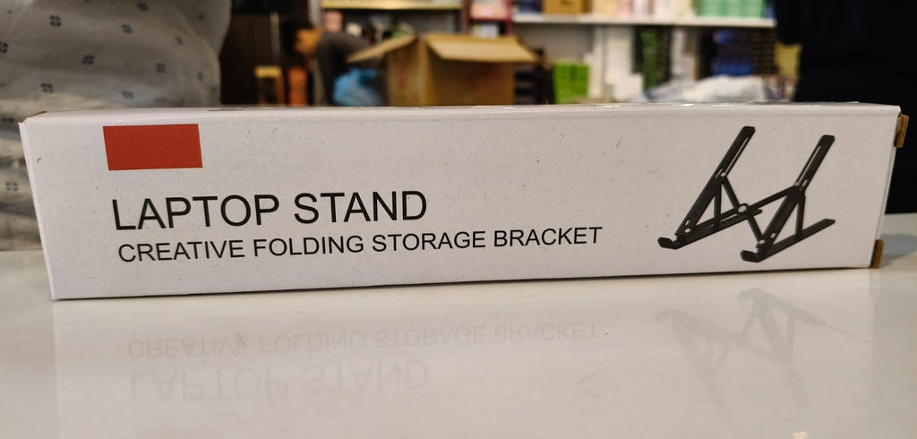 Premium Foldable Aluminum Laptop Stand for Desk Setup