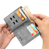 Minimalist RFID Wallet with Multiple Card Slots